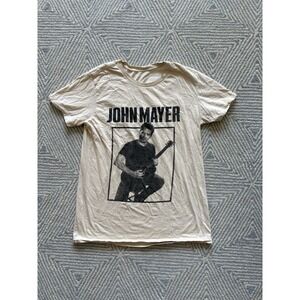 John Mayer Solo 2023 Tour‎ T-Shirt - Light Brown - Medium